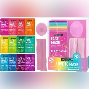 Freeman 14 Piece Love To Mask Variety Pack - NEW